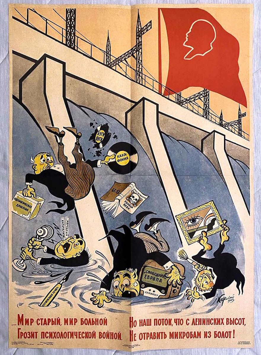 anti soviet propaganda poster ww2