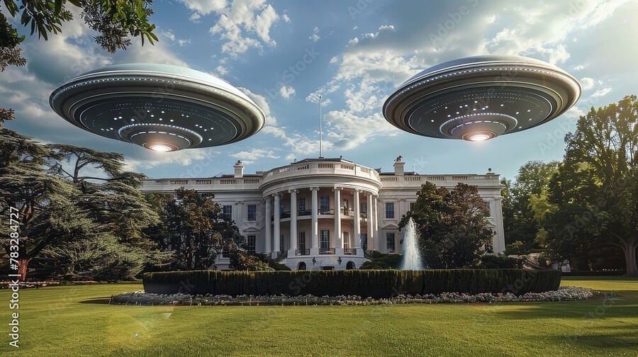 Clic para aumentar ufo white house graphic