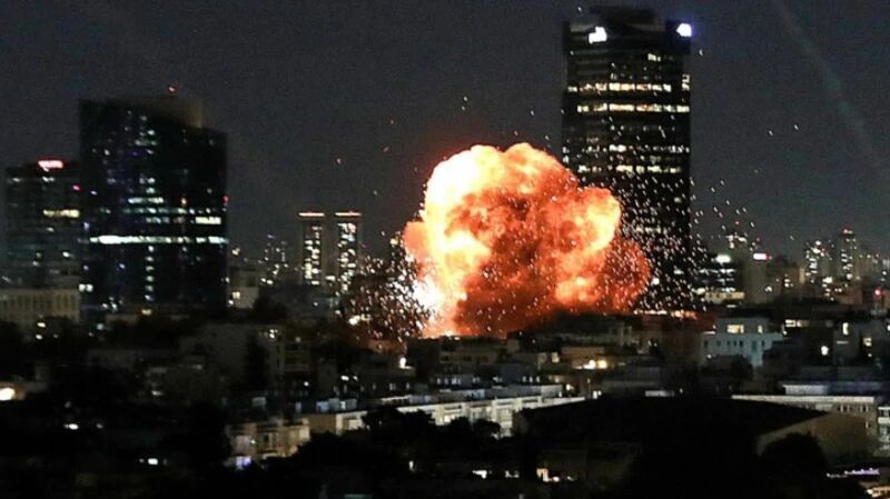 Clic para aumentar Explosiones en Tel Aviv