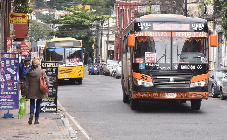 Clic para aumentar transporte Paraguay