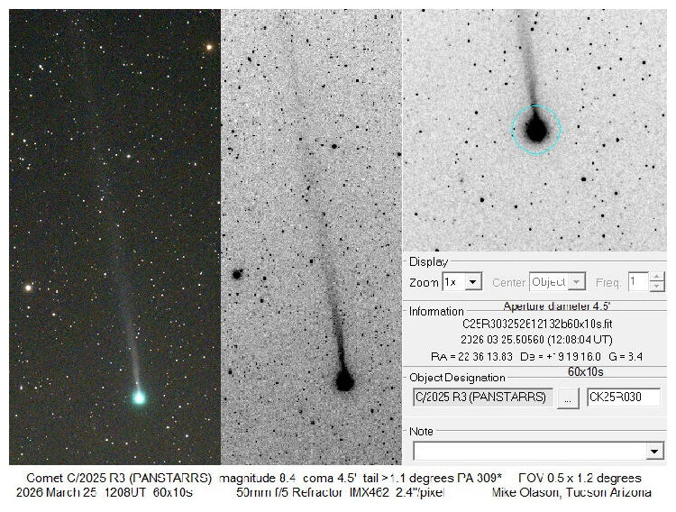 Clic para aumentar C/2025 R3 (PANSTARRS)