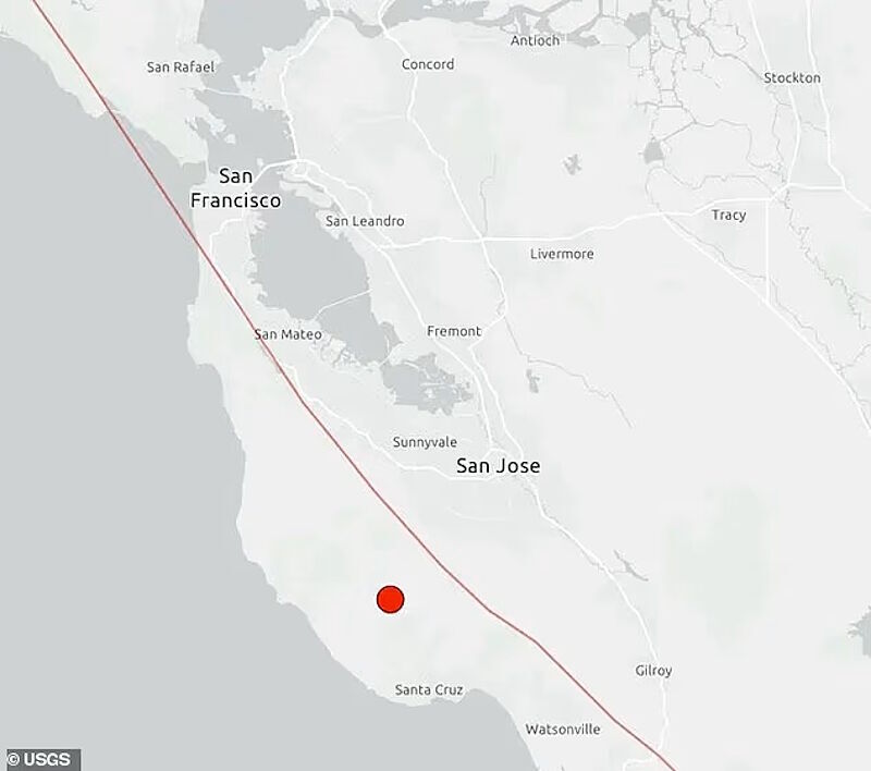earthquake northern california