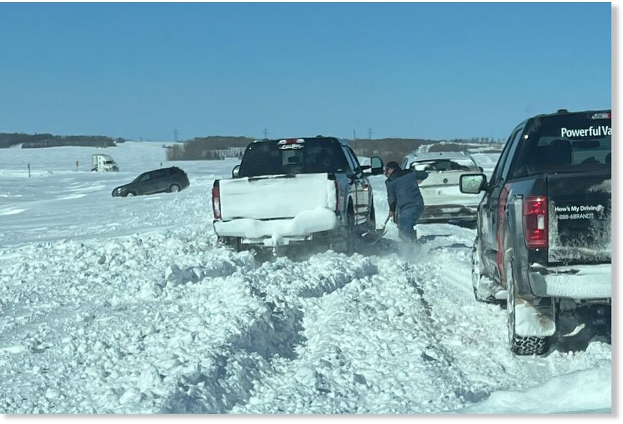 Landon Placsko faced grueling, snow-covered roads while traveling to Saskatoon for classes from his acreage just outside Melfort.