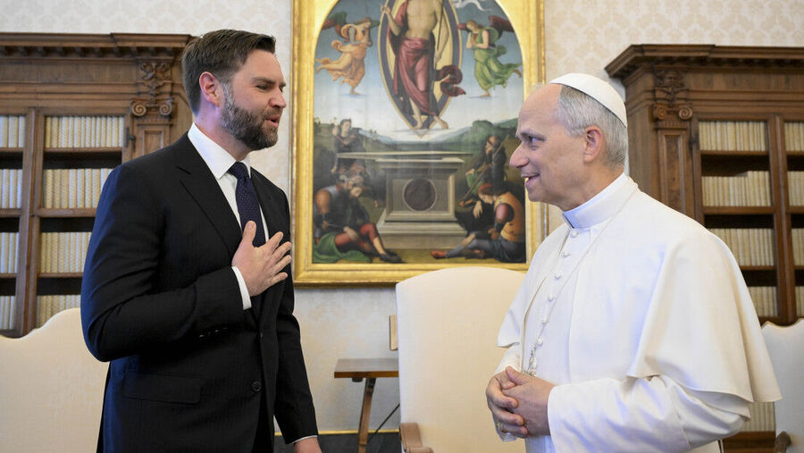 JD Vance Pope Leon