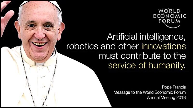 pope francis WEF