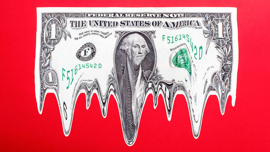 melting dollar