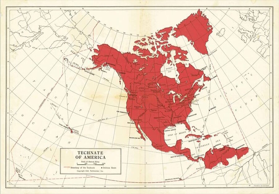 america map 1940 greenland central south america control technate