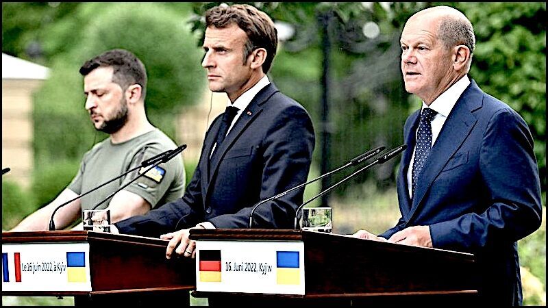 Clic para aumentar Zelensky Macron Scholz