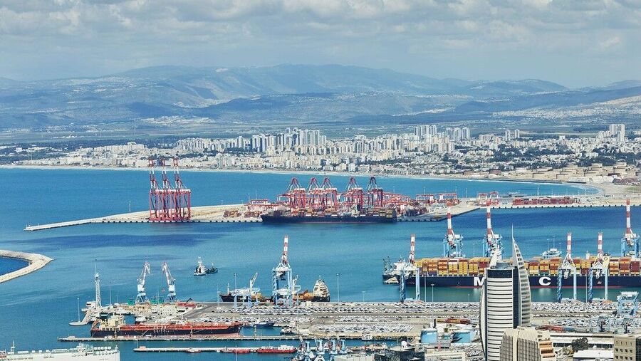 Haifa port