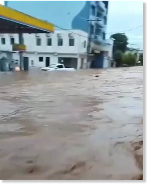 Severe flooding triggered by torrential rainfall in Recife, Pernambuco, Brazil (01.05.2026)