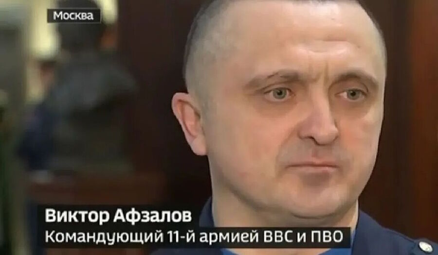 Clic para aumentar General Viktor Afzalov russia aerospace head fired