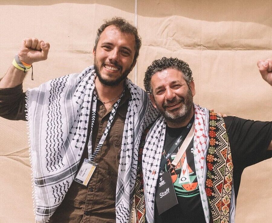 Gaza activistas