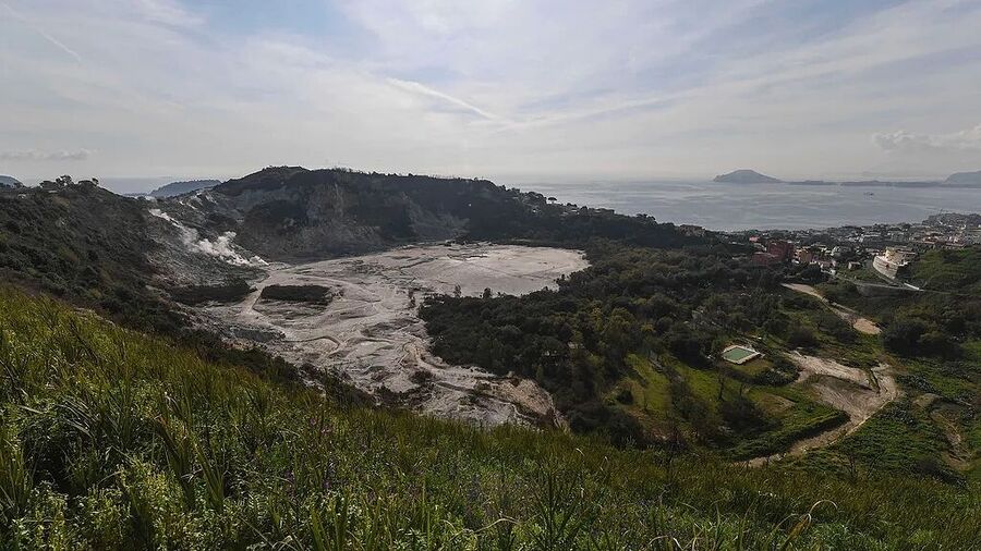 Campi Flegrei Volcano caldera