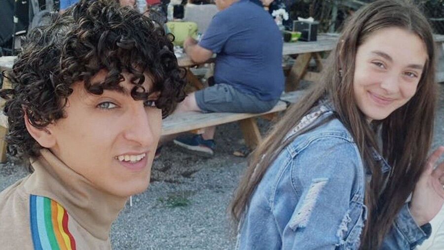 Dominic Russo y Mackenzie Shirilla.