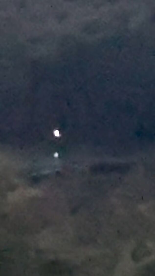 video still of a ufo 2024