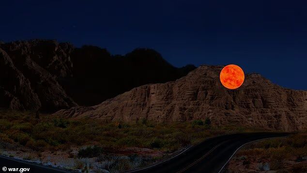 another artistic impression of a UFO sighting