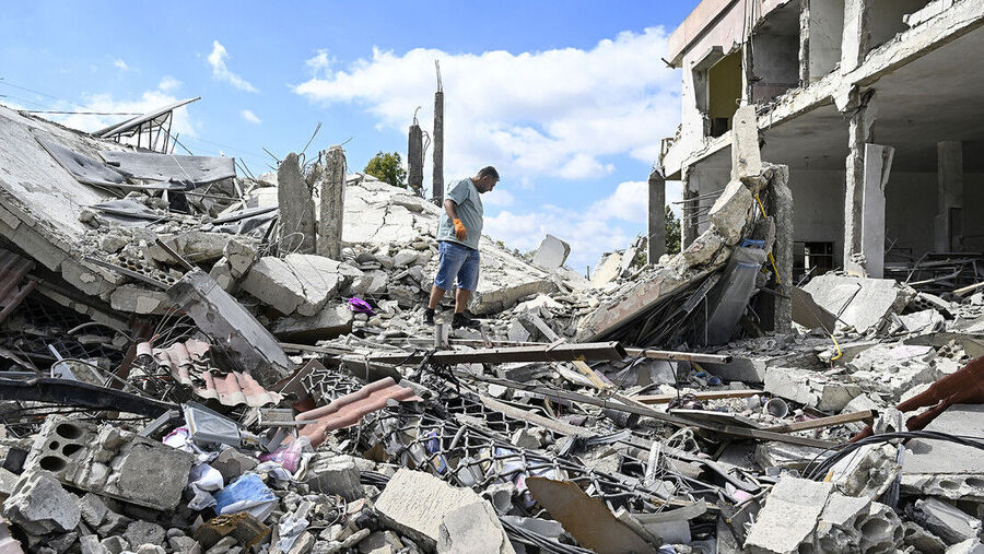 Clic para aumentar Israel Bombing