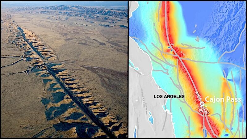 Earthquake faults California