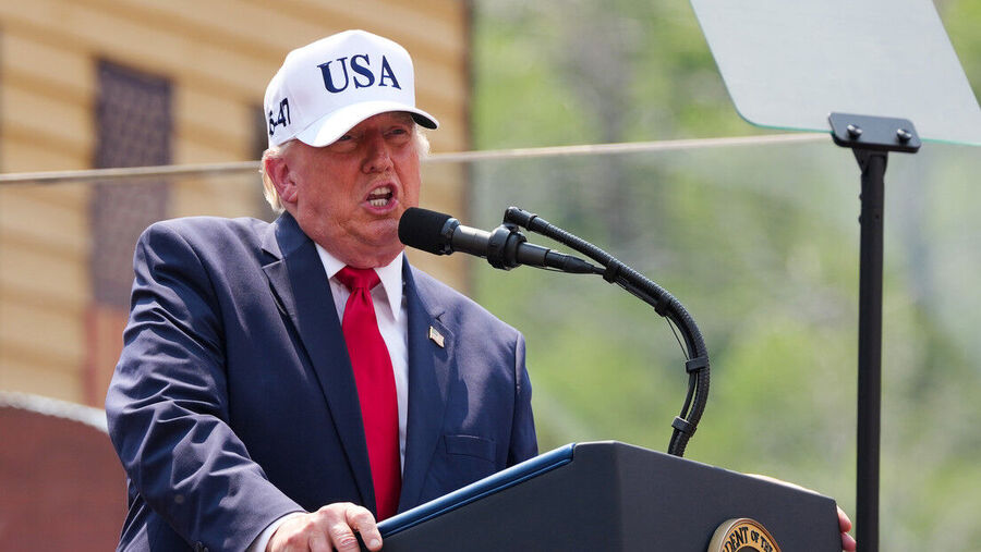 Clic para aumentar Trump
