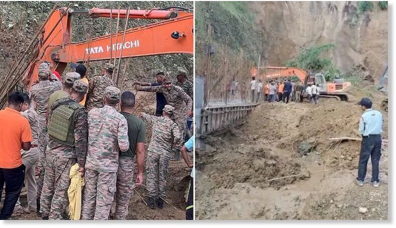 The victims are believed to be labourers engaged in a local construction project in the area.