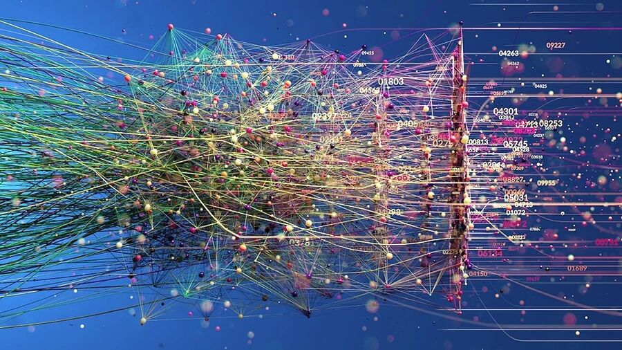 Clic para aumentar chaos mathematics digital network graphic