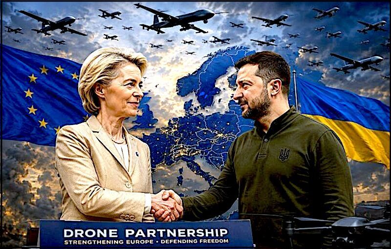 Clic para aumentar Ursula von der Leyen/Zelensky