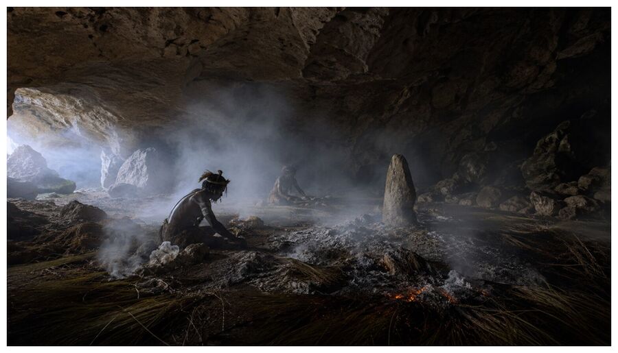 Clic para aumentar Cloggs Cave reconstruction