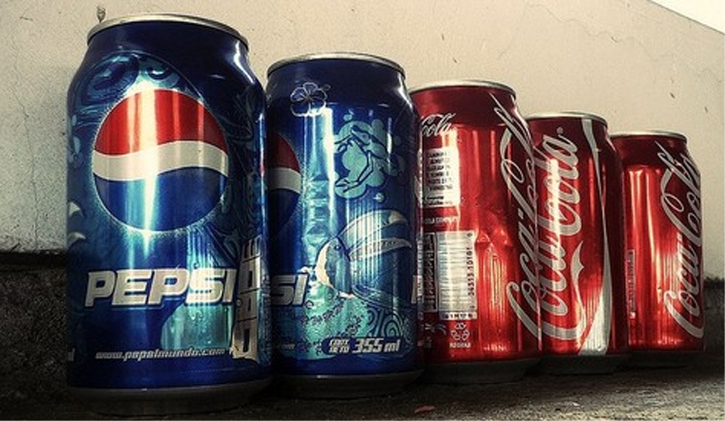 Coca Cola y Pepsi 