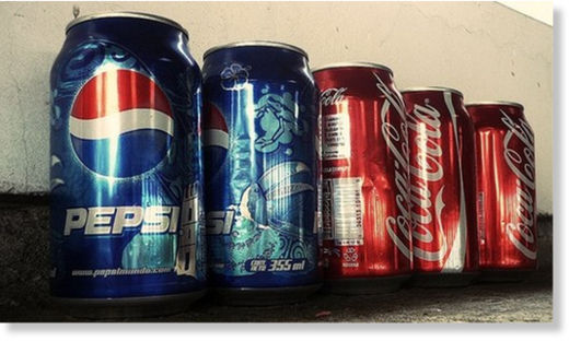 Coca Cola y Pepsi 