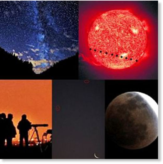 eclipses y planetas
