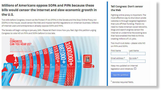 SOPA strike