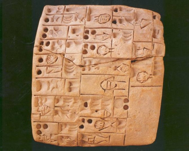 Tablilla de Mesopotamia