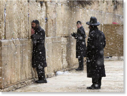 nieve en Jerusalén1