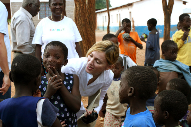 Madonna en Malawi