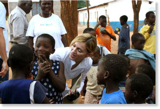 Madonna en Malawi