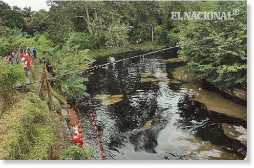 Clic para aumentar PDVSA 4.052 derrames de petróleo