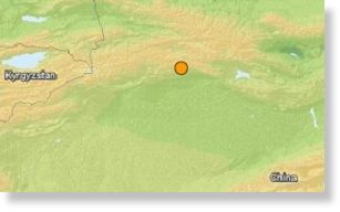 Terremoto 5,4 grados en China