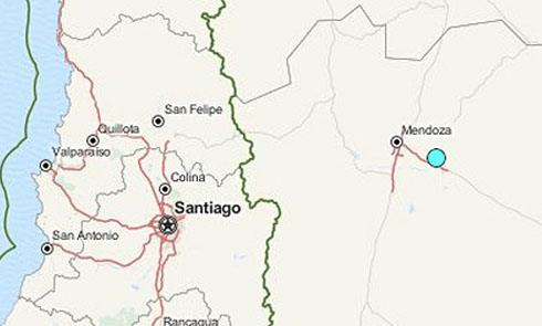 sismo 5,4 grados en Argentina