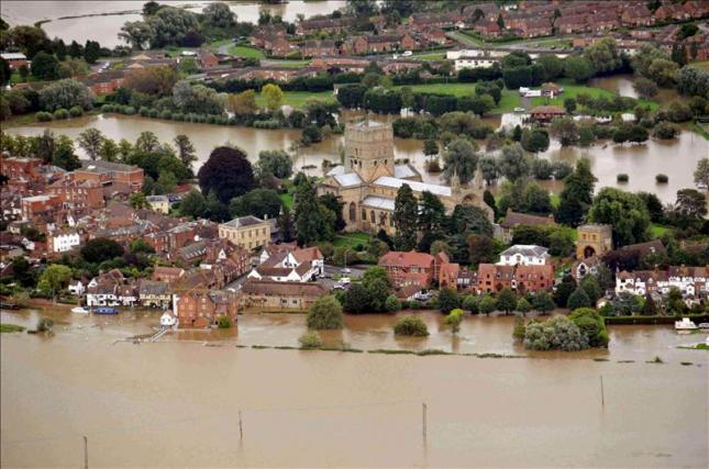 Inundaciones en el norte de Inglaterra