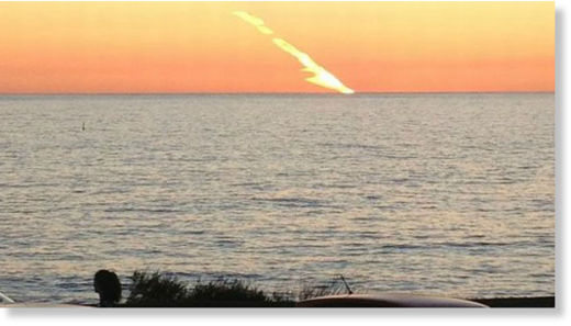 meteorito cae en mar de Australia2