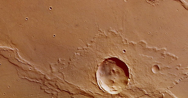 cráter en Marte1