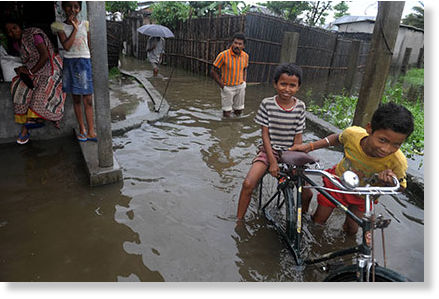 Inundaciones en India2