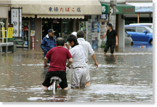 lluvias en Japon1