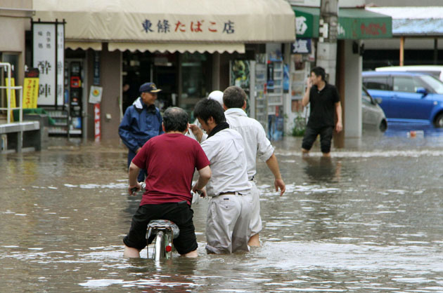 lluvias en Japon1