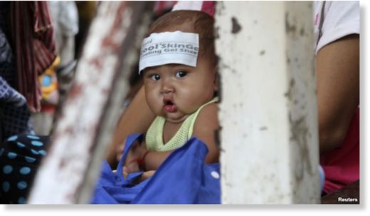 epidemia infantil en Camboya