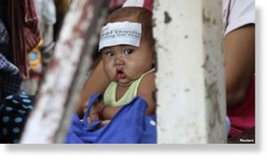 epidemia infantil en Camboya