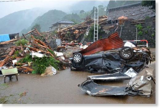 Inundaciones Japon2