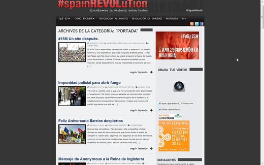 spanishrevolution web