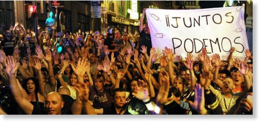 protesta en Madrid2