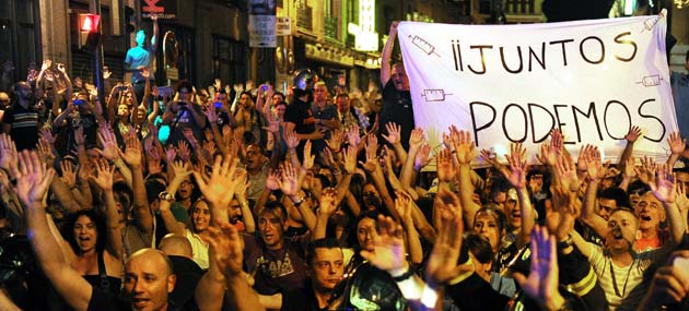 protesta en Madrid2